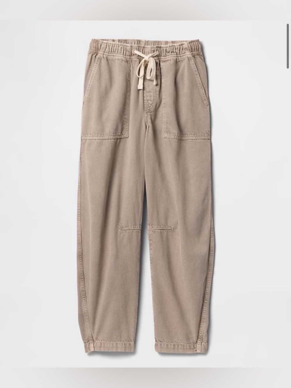 Gap MidRise Super-soft Pull-On Barrel Jeans Baggy Skater Summer NEW Streetwear - Picture 5 of 5
